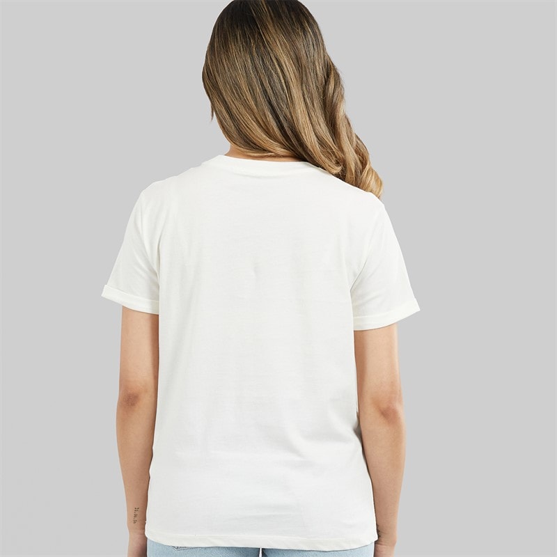 Roxy Womens Ocean T-Shirt Coconut Milk - Image 2
