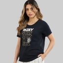 Roxy Womens Oceanwave T-Shirt Anthracite