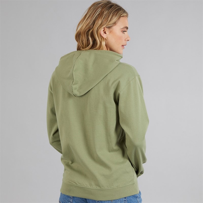 Roxy Womens Saturdaze Hoodie Oil Green - Image 2