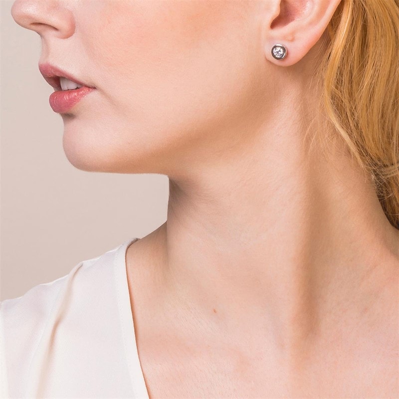 RADLEY Womens Stud Earrings Silver - Image 2