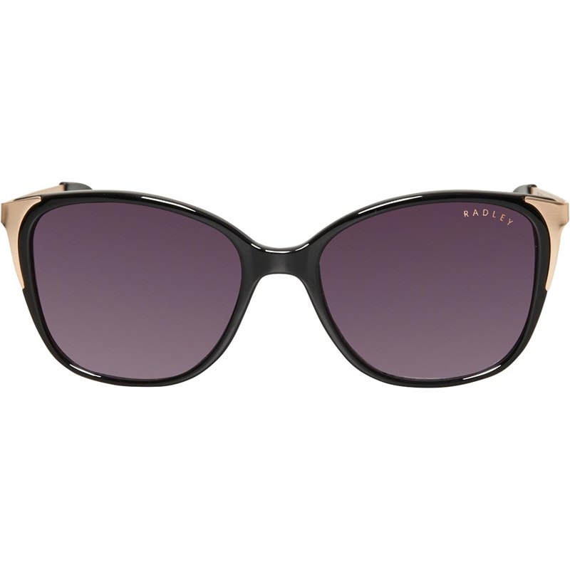 RADLEY Womens Romala Sunglasses Gloss Black/Gold - Image 2