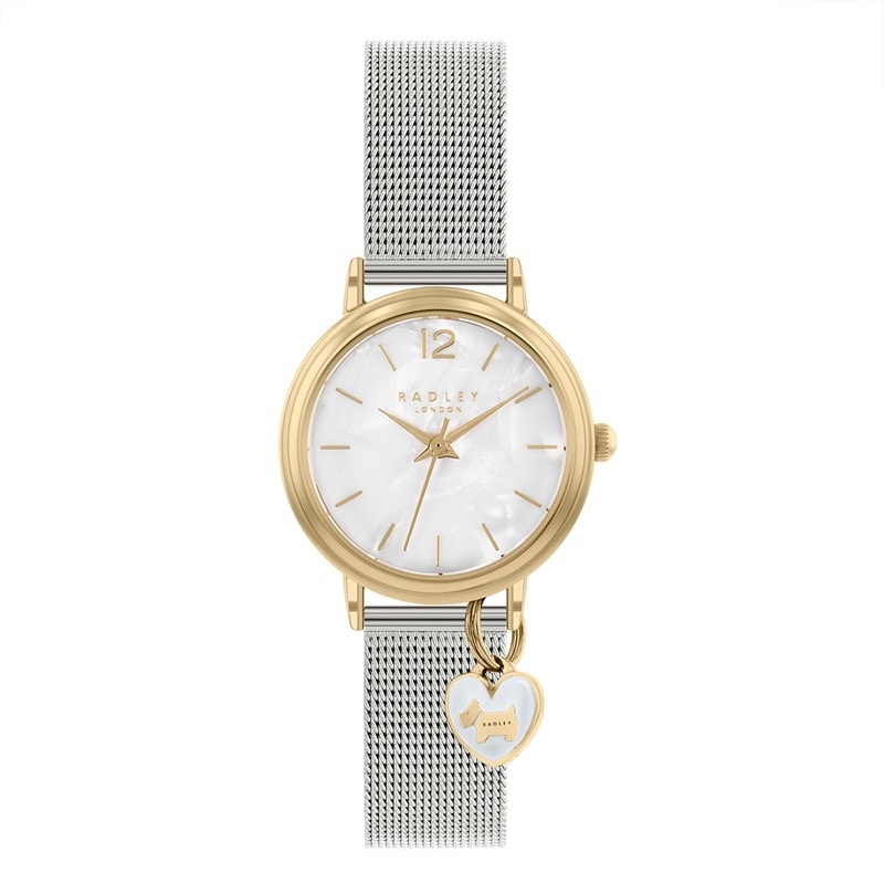 RADLEY Womens Watch And Necklace Set Silver - Image 3