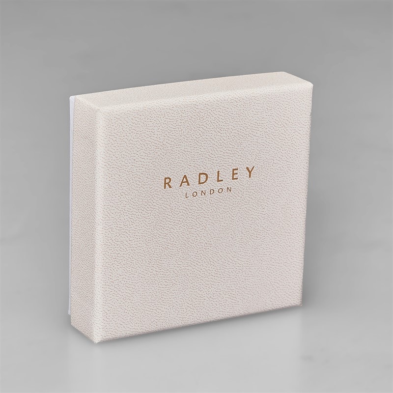 RADLEY Womens Friendship Bracelet With Pink Enamel Charm 18ct Rose Gold Plated - Image 3