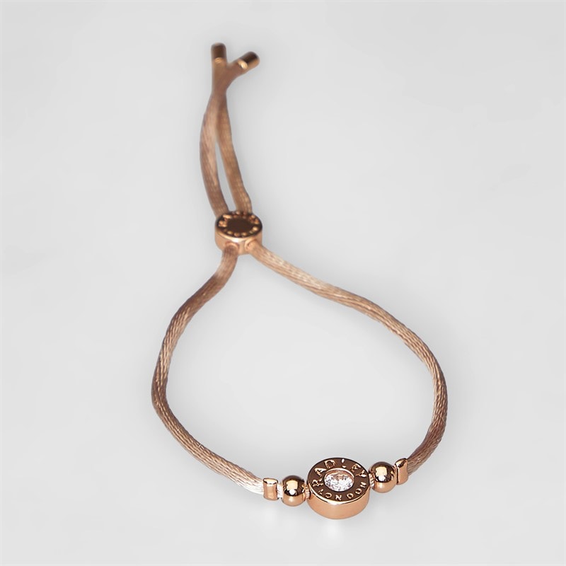 RADLEY Womens Fountain Road Friendship Bracelet 18Ct Rose Gold - Image 2