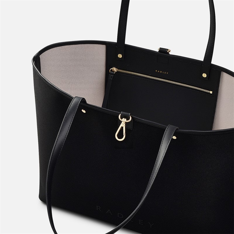 RADLEY Womens Addison Lane Responsible Open Top Tote Black - Image 3