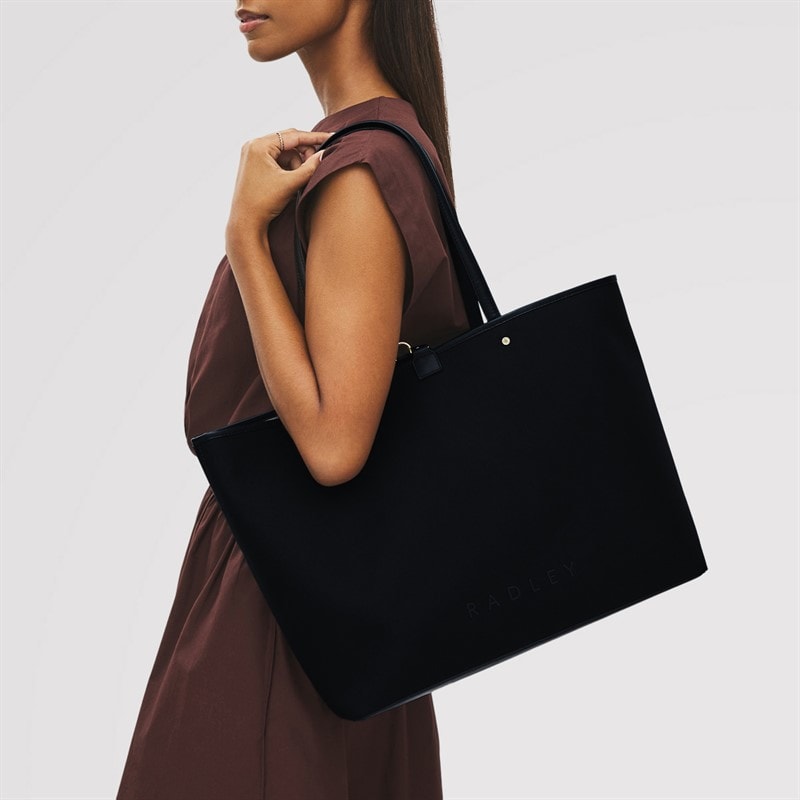 RADLEY Womens Addison Lane Responsible Open Top Tote Black - Image 5