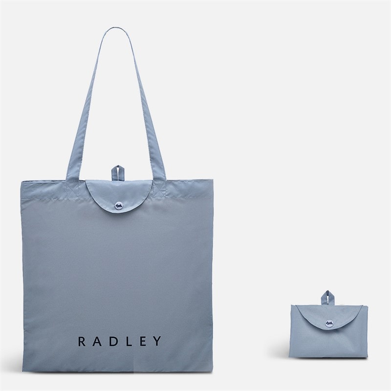 RADLEY Womens Responsible Foldaway Tote Bag Smoke Blue - Image 1