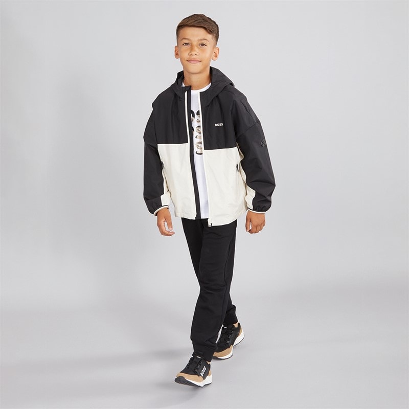 BOSS Boys Jacket Black - Image 4