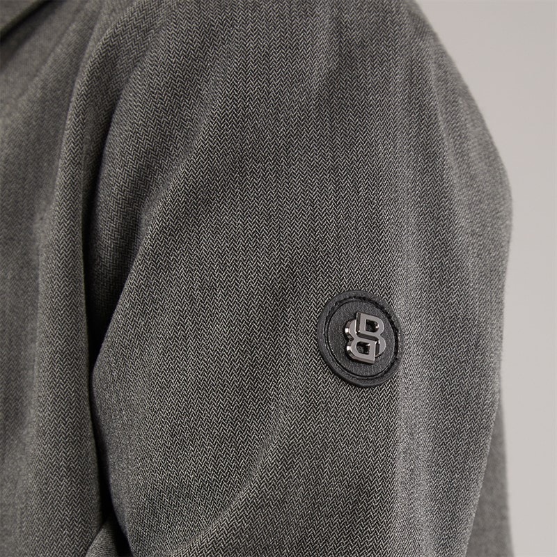 BOSS Boys Smart Zip Through Jacket Black - Image 5