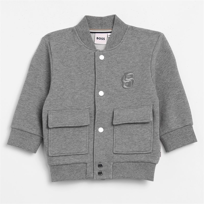 BOSS Baby Boys Tracksuit Heather Grey - Image 2