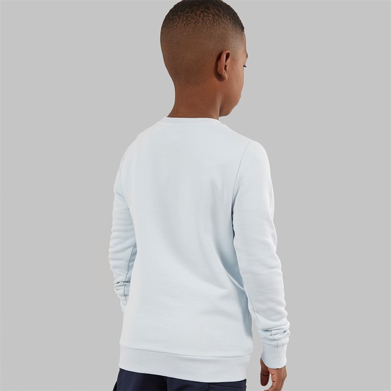 BOSS Boys Sweatshirt Pale Blue - Image 3
