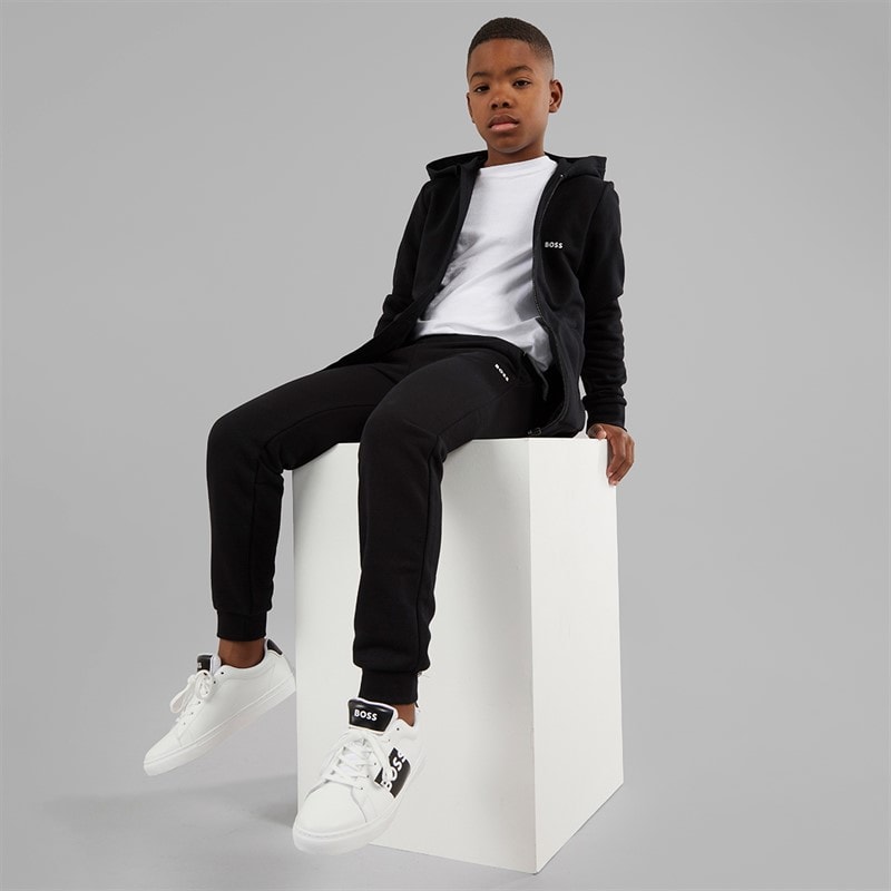 BOSS Boys Joggers Black - Image 4