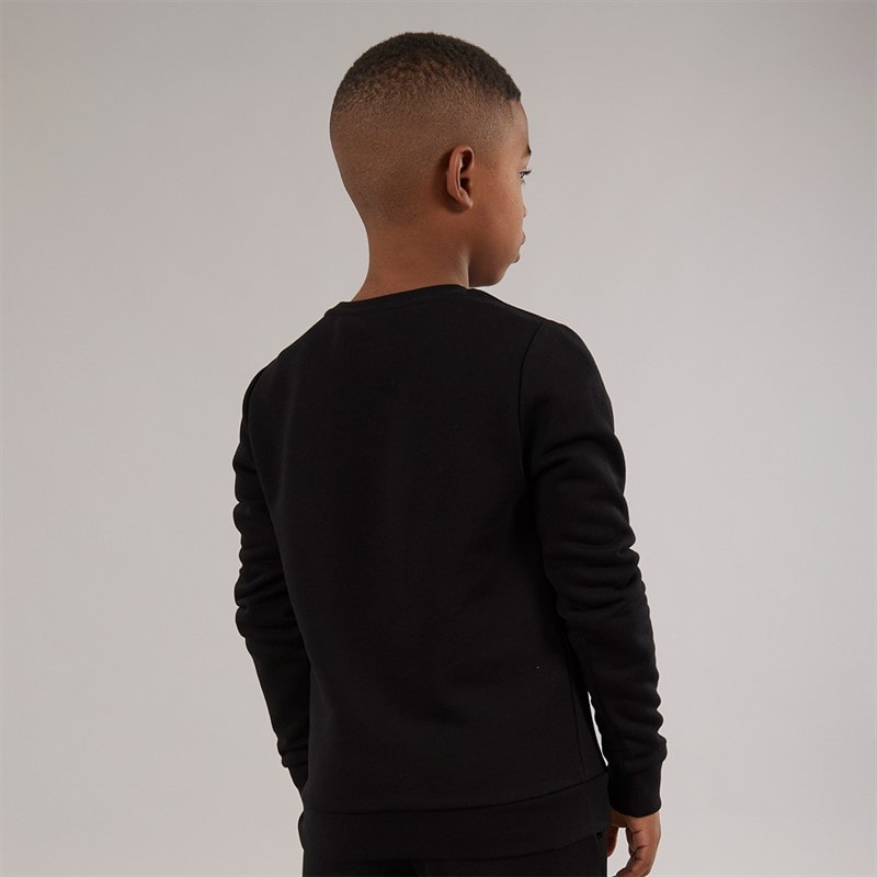 BOSS Boys Sweatshirt Black - Image 2