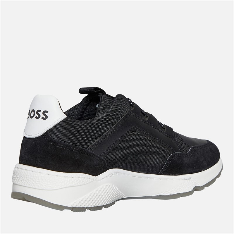 BOSS Junior Boys Runner Trainers Black - Image 5