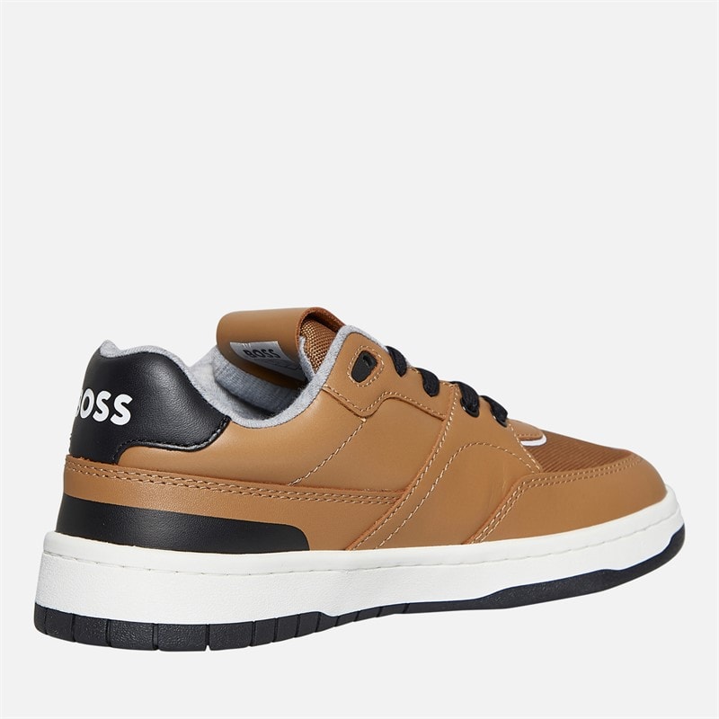 BOSS Junior Boys Court Trainers Cookie - Image 5
