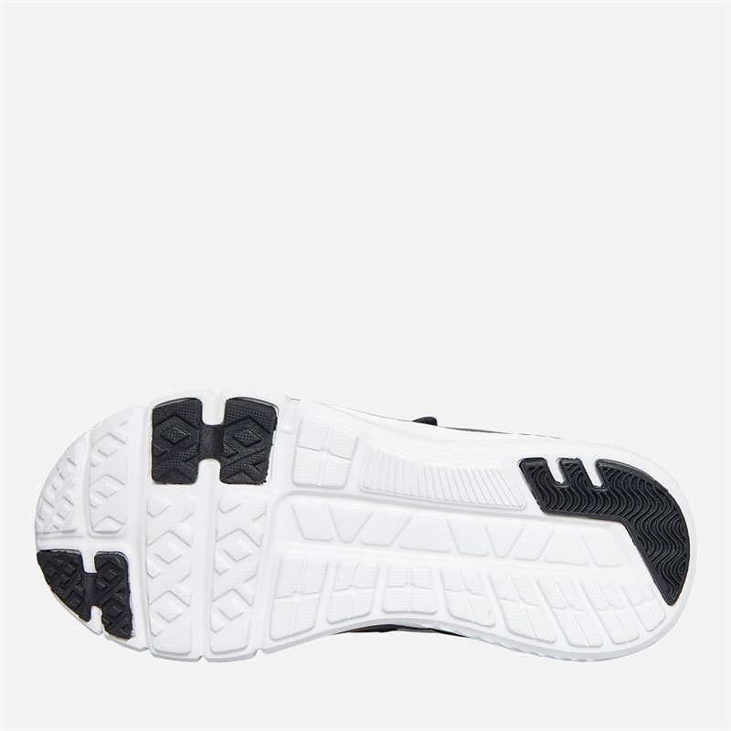 BOSS Infant Boys Single Strap Trainers White/Black White  Black - Image 2