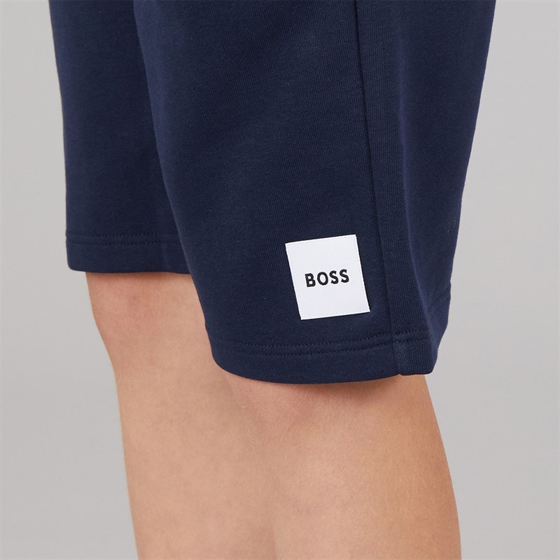 BOSS Boys Bermuda Shorts Navy - Image 3
