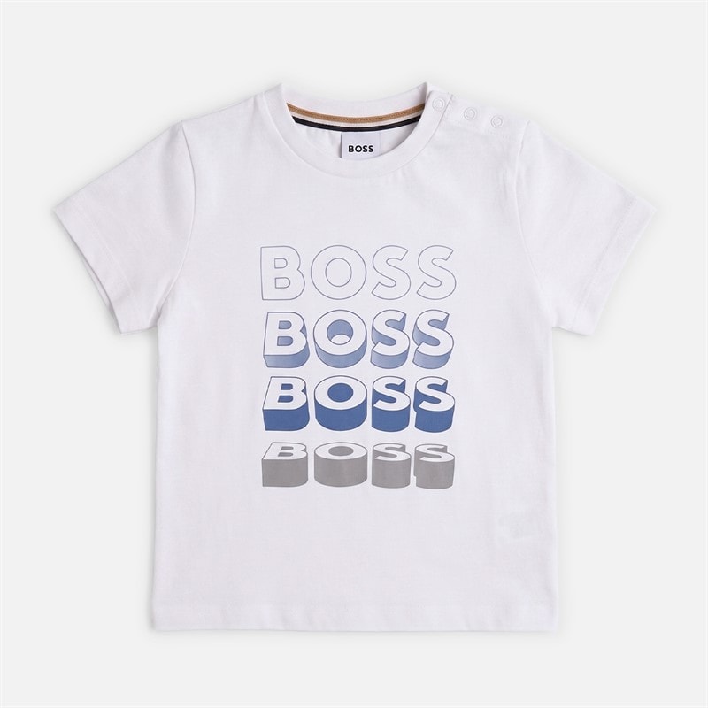 BOSS Baby Boys T-Shirt White