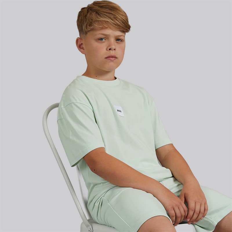 BOSS Boys T-Shirt Sprout Green - Image 1