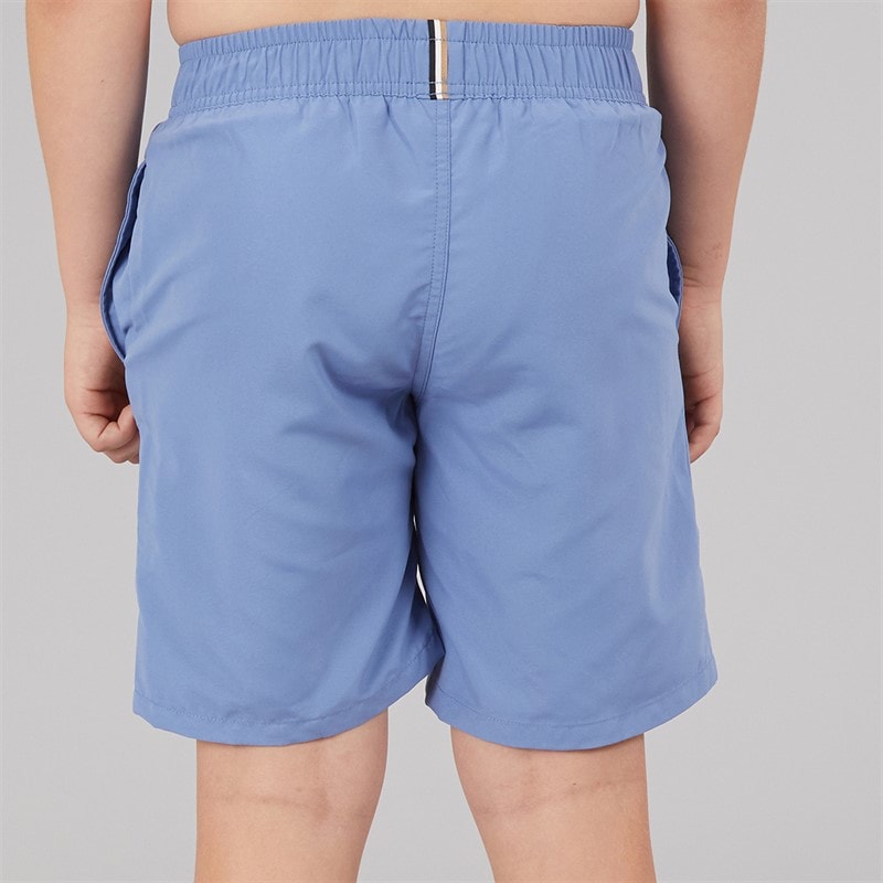 BOSS Boys Swim Shorts Lavender Blue - Image 2