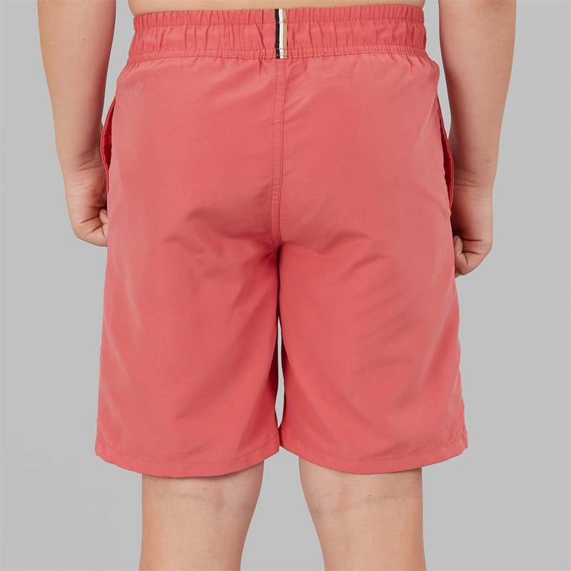 BOSS Boys Swim Shorts Rasberry - Image 2