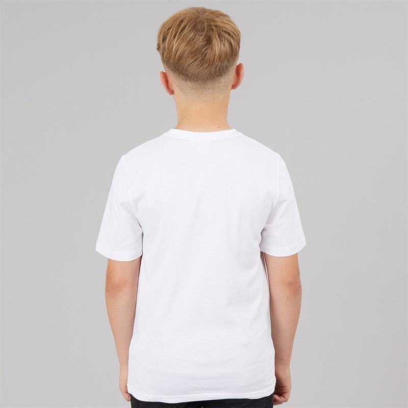 BOSS Boys T-Shirt White - Image 2