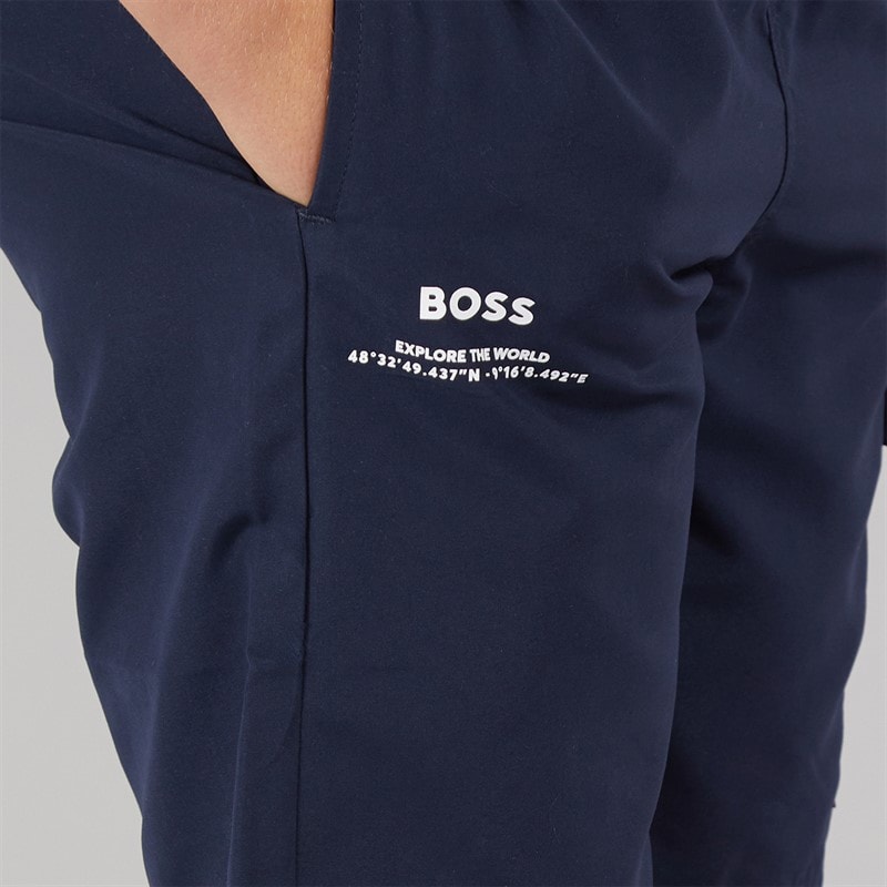 BOSS Boys Swim Shorts Navy - Image 3