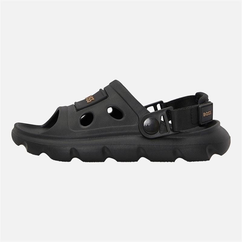 BOSS Junior Boys Beach Clogs Black - Image 1