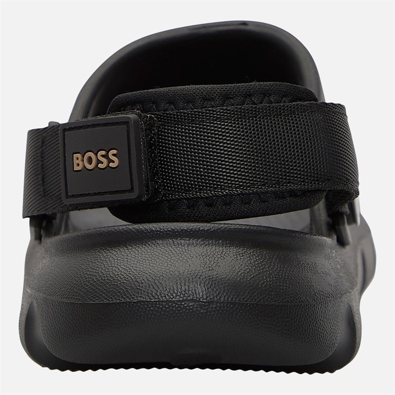BOSS Junior Boys Beach Clogs Black - Image 3