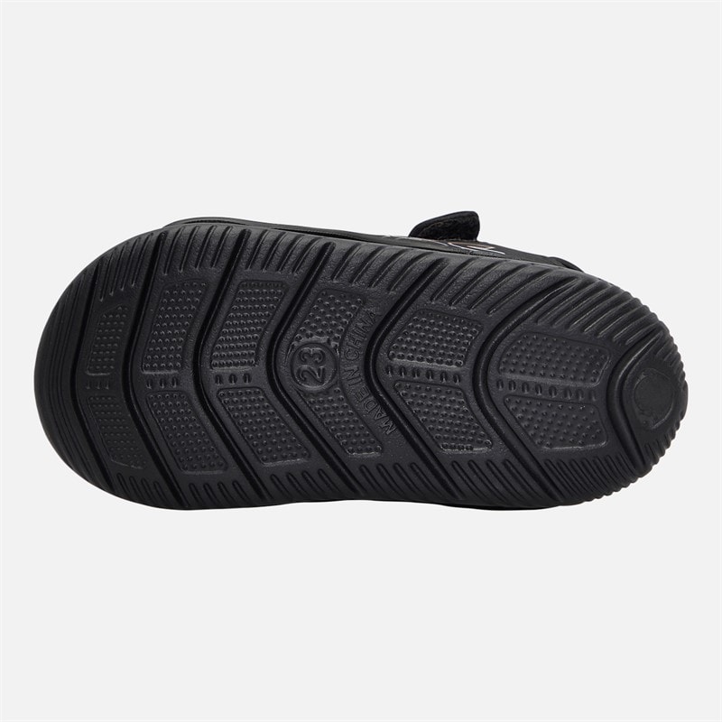 BOSS Infant Boys Adjustable Ankle Strap Sandals Black - Image 2