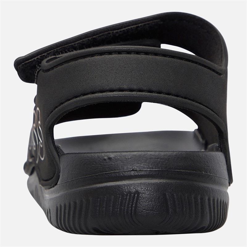 BOSS Infant Boys Adjustable Ankle Strap Sandals Black - Image 3