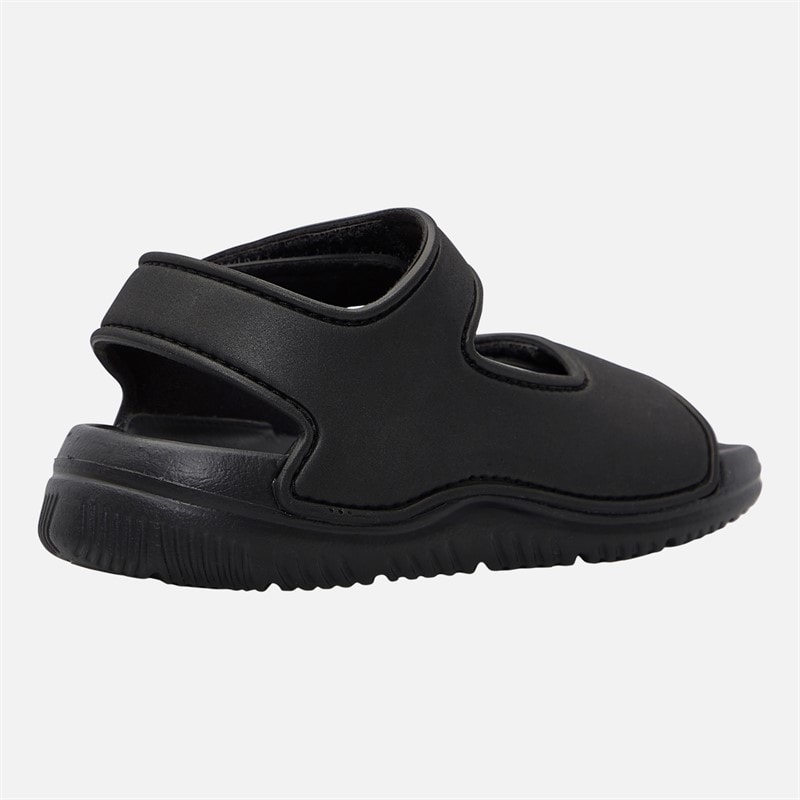 BOSS Infant Boys Adjustable Ankle Strap Sandals Black - Image 5
