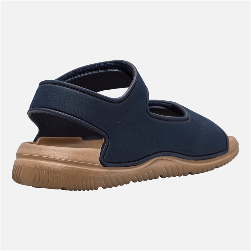 BOSS Infant Boys Adjustable Ankle Strap Sandals Navy - Image 5