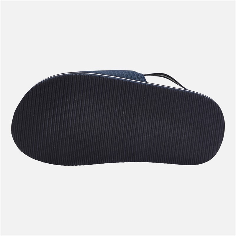 BOSS Infant Boys Elasticated Sliders Navy - Image 3
