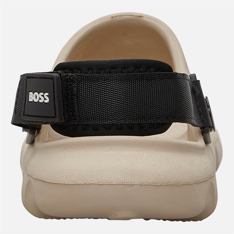 BOSS Junior Boys Beach Clogs Stone - Image 3