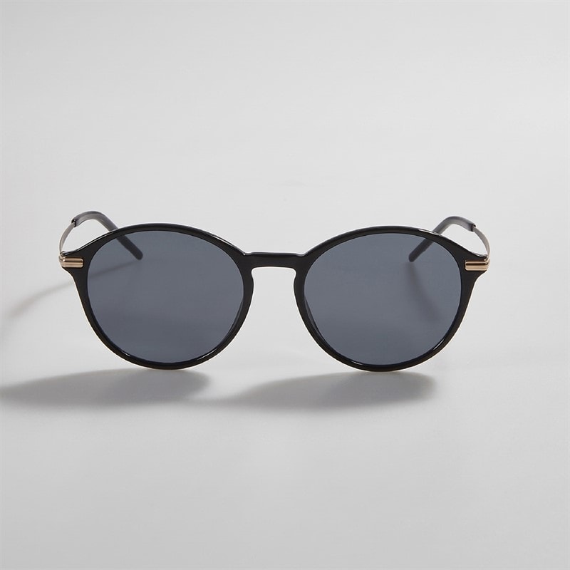 BOSS Womens Panthos Sunglasses Black/Gold Black Gold - Image 2