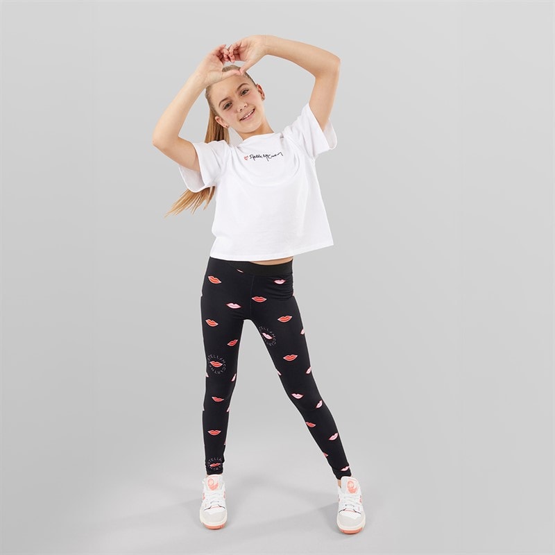 STELLA McCARTNEY Girls Leggings Black/Colourful - Image 3