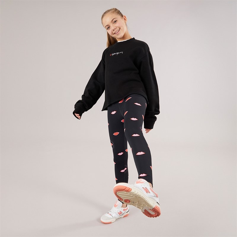 STELLA McCARTNEY Kids Sweatshirt Nero Lavato - Image 3