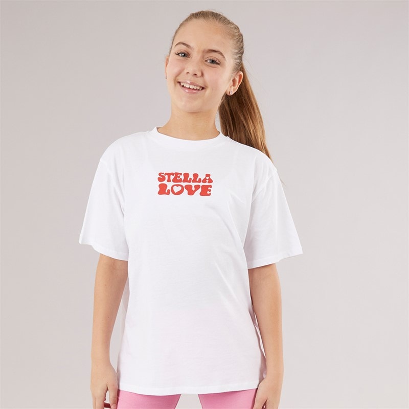 STELLA McCARTNEY Girls T-Shirt White - Image 2
