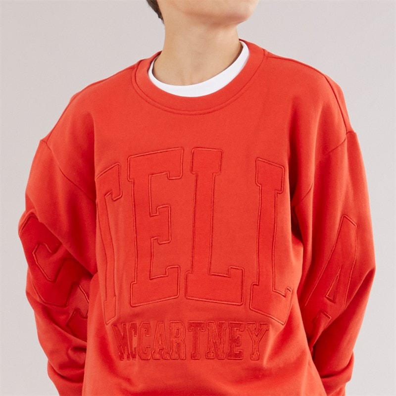 STELLA McCARTNEY Kids Sweatshirt Red - Image 3