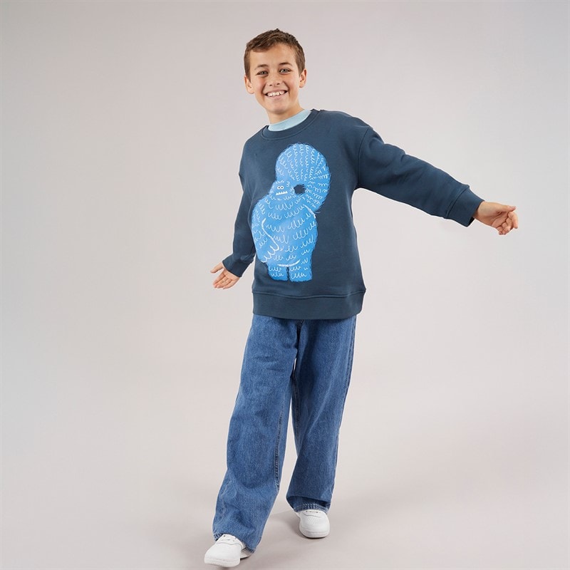 STELLA McCARTNEY Kids Sweatshirt Teal - Image 4