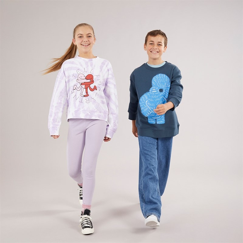 STELLA McCARTNEY Kids Sweatshirt Teal - Image 5