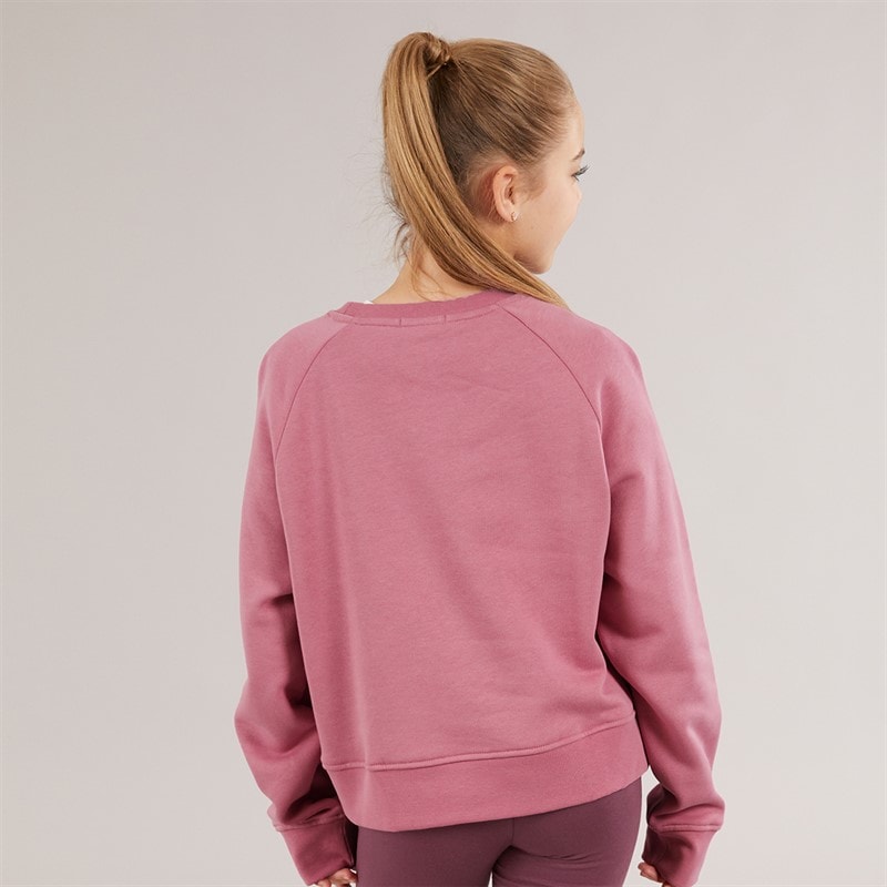 STELLA McCARTNEY Girls Sweatshirt Vintage Pink - Image 2