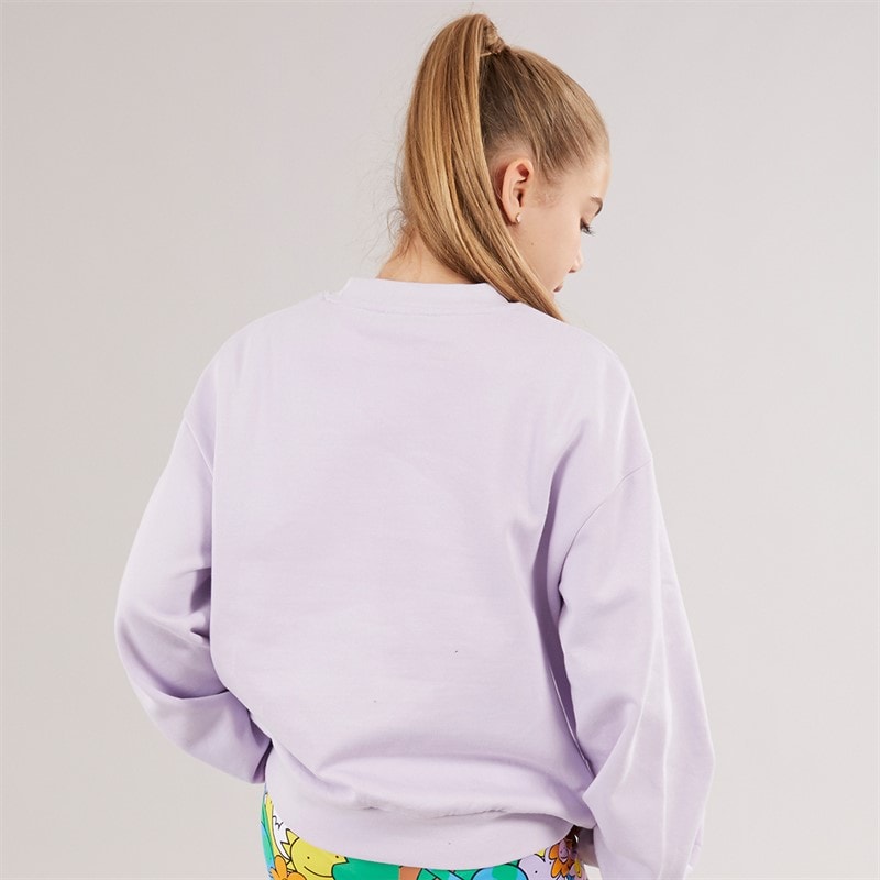 STELLA McCARTNEY Girls Sweatshirt Purple - Image 2