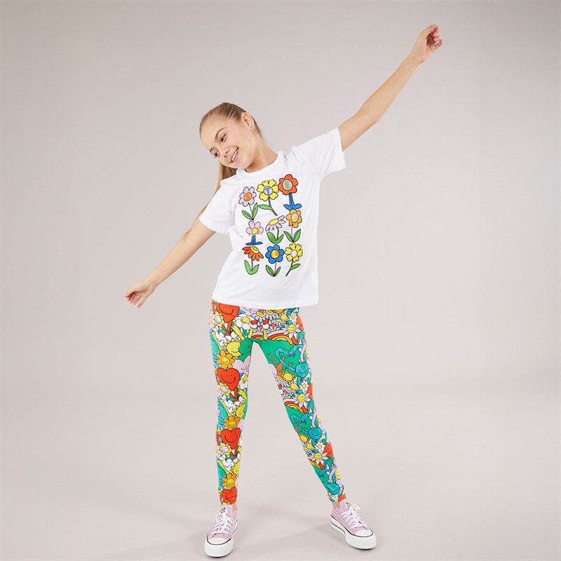STELLA McCARTNEY Girls T-Shirt White - Image 3