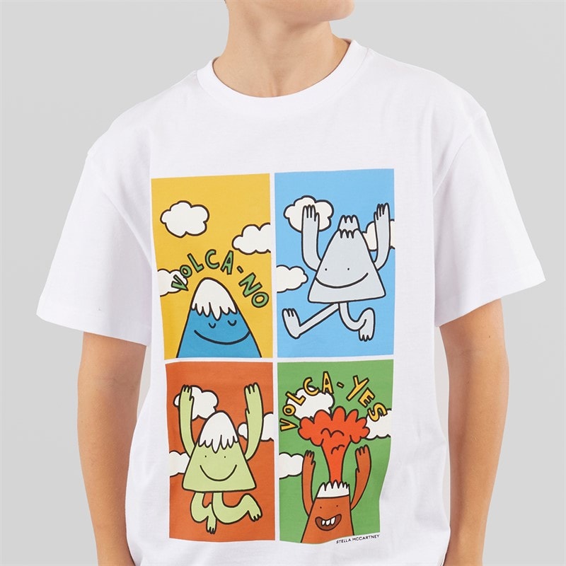 STELLA McCARTNEY Kids T-Shirt White - Image 3