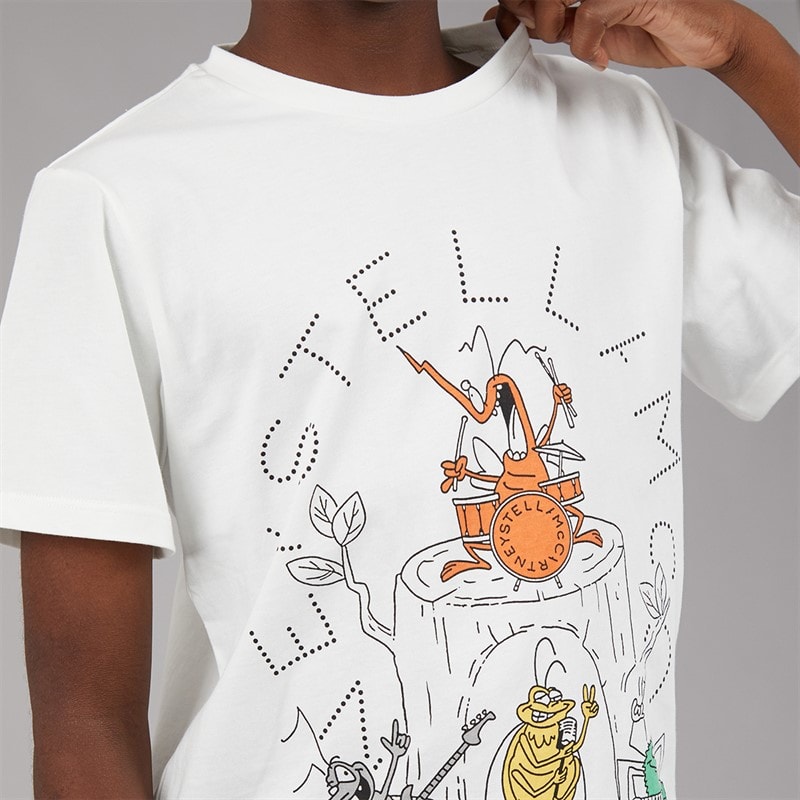 STELLA McCARTNEY Boys T-Shirts Ivory - Image 3