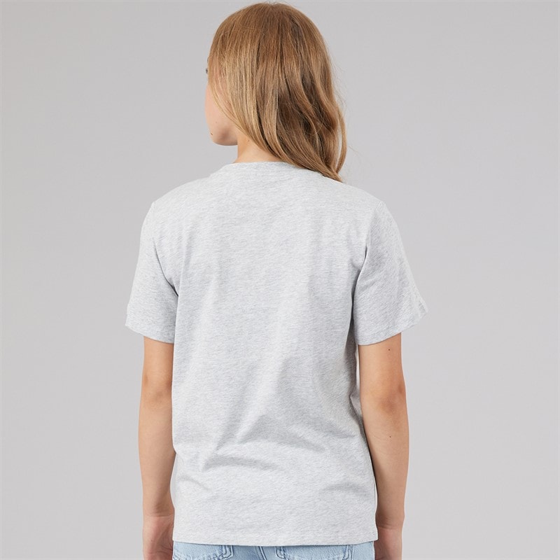 STELLA McCARTNEY Girls T-Shirts Grigio Medio Melange Grigio Medio Mel. - Image 2