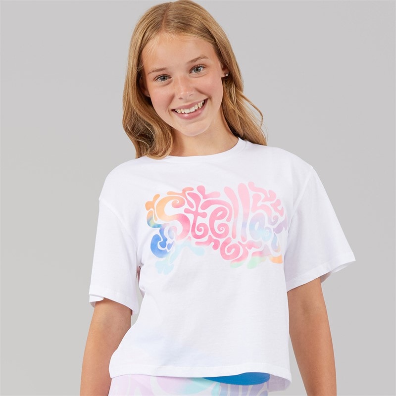 STELLA McCARTNEY Girls T-Shirt White - Image 3