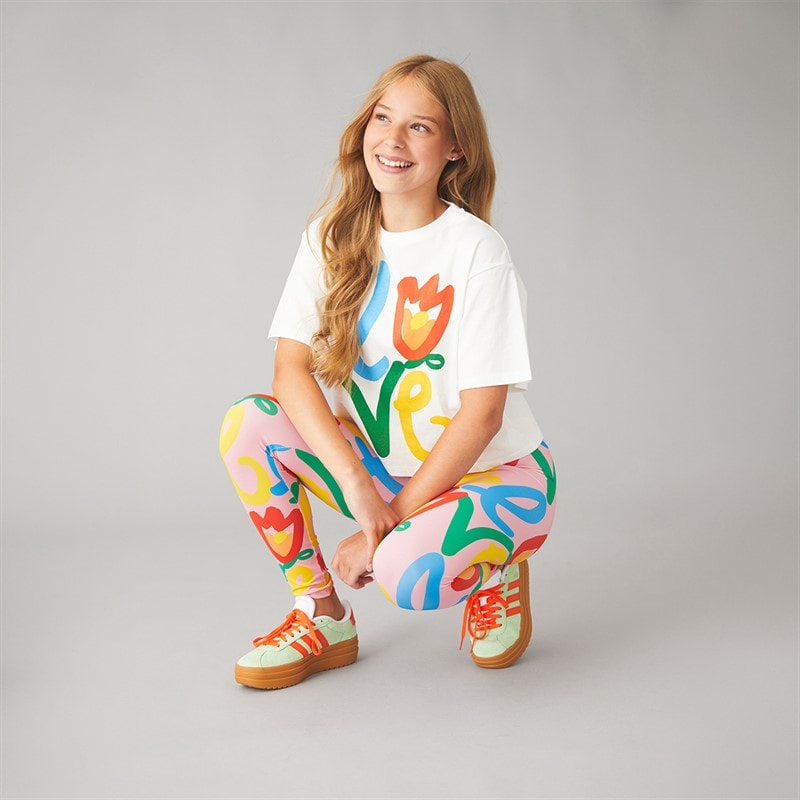 STELLA McCARTNEY Girls T-Shirt Ivory - Image 4
